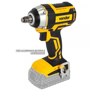 Chave de Impacto Bateria Intercambiável 18V Encaixe de 1/2" Vonder ICIV1807 Sem Bateria e Carregador