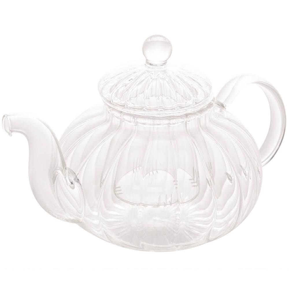 Chaleira de Vidro Borossilicato com Infusor de Chá Lyor 800ml Classic Resistente ao Calor