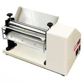Cilindro Laminador de Massas Elétrico Standart 300x57mm Bivolt Saro Branco