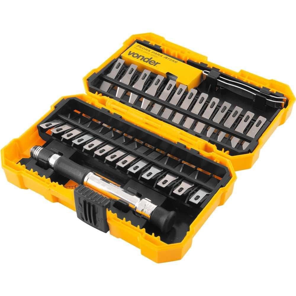 Jogo de facas de precisão com 29 peças VONDER