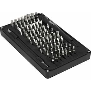 Jogo de bits/ponteiras de precisão com 66 peças encaixe sextavado de 4 mm VONDER