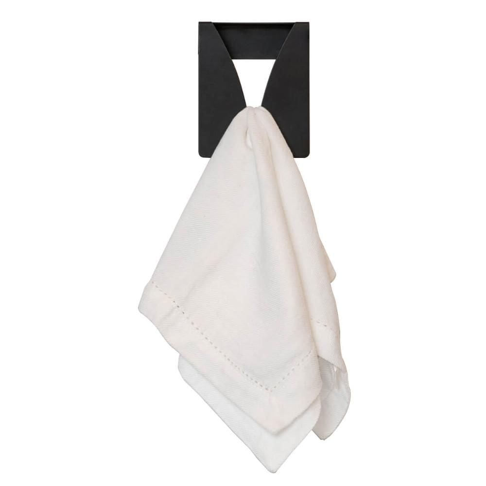 Pendurador Toalha Preto Porta Pano Prato Suporte Cozinha Banheiro Organize Masutti