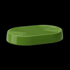 BANDEJA OBLONGA ALEGRA 24X16 CM - VERDE OLIVA - Produfest