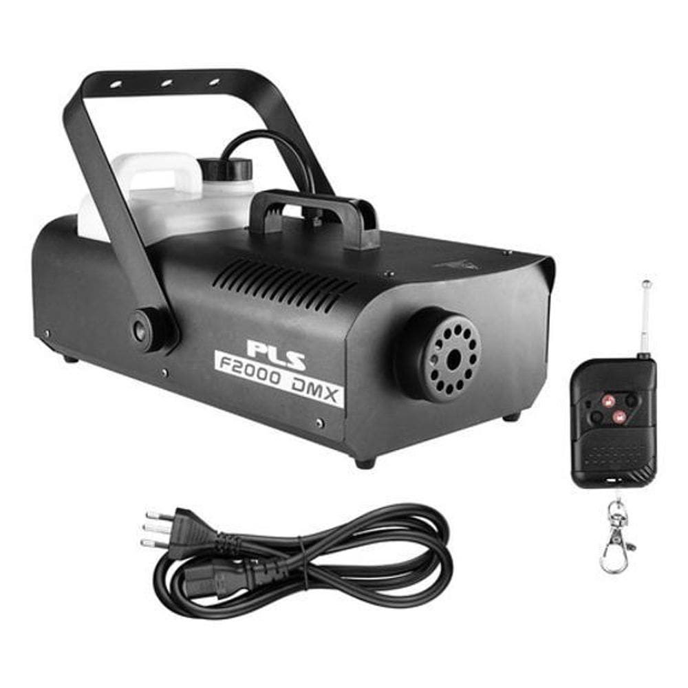 Máquina De Fumaça Dmx F-2000 Pls Com Controle Sem Fio 220V