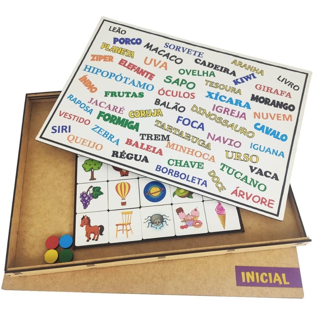 Jogo Educativo Pedagógico para Educação Infantil Lince Inici