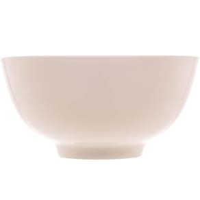 Bowl de Porcelana Clean Lyor 330ml Cumbuca Branca 12,5x6,5cm para Sobremesa Iogurte Frutas