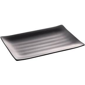 Travessa Retangular de Melamina para Sushi Sashimi 24,5x16,5