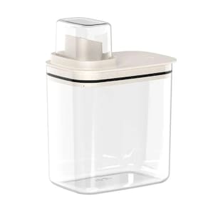 Dispenser para Amaciante Sabão Líquido 1,5L Flow Bege com Ta