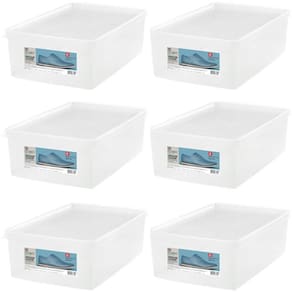 Conjunto 6 Caixas para Calçados 38 ao 46 com Tampa Ventiláve