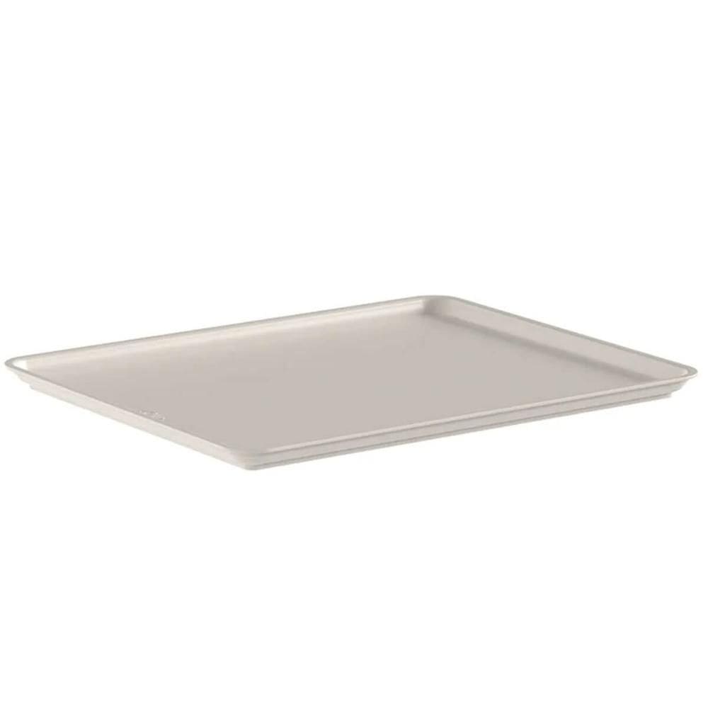 Tampa para Cesto Flow 5,4L Bege 27x22cm Ou Tampa para Caixa