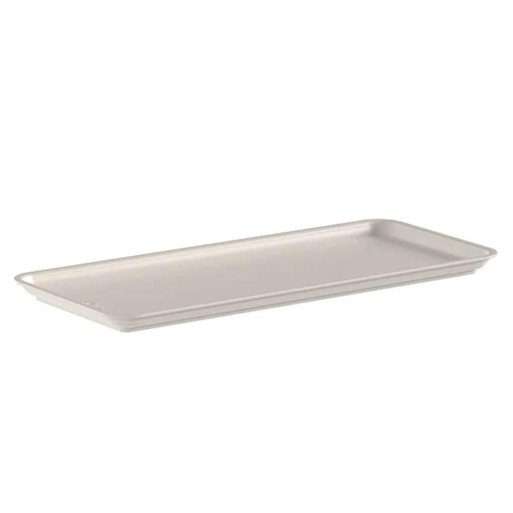 Tampa para Cesto Flow 3L Bege 27x12x1,3cm Caixa Organizadora