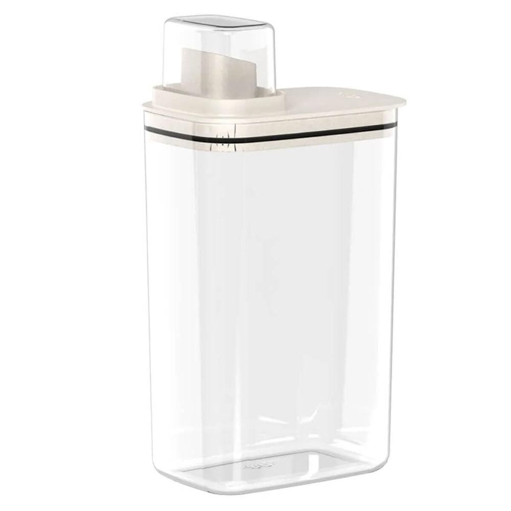Dispenser para Sabão Líquido Amaciante 2,3L Flow Bege com Ta