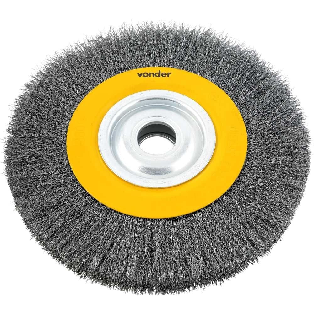 Escova circular 10” x 30 mm com bucha de redução VONDER