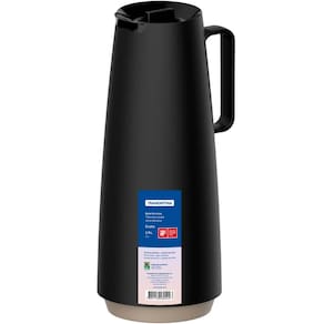 Bule Térmico Tramontina Exata 1L Garrafa Térmica Preta para