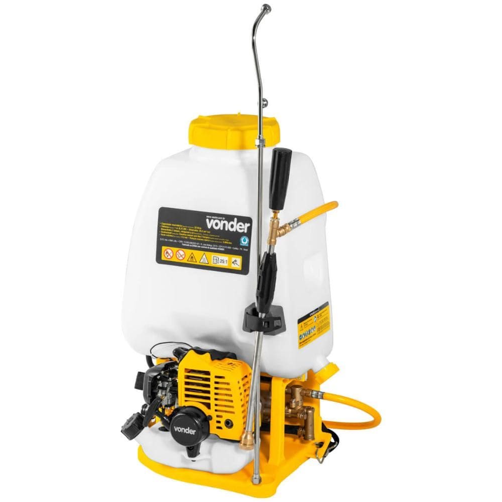 Máquina de Pulverizar Costal Agrícola A Gasolina Vonder 25L