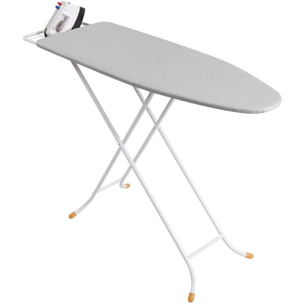 Tabua de Passar Roupa Dobrável Larga 115x41cm com Porta Ferr