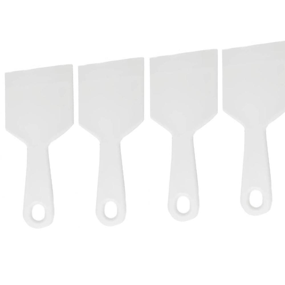 Kit 4 Espátulas Culinária Chapeiro Doces Profissional Gourme
