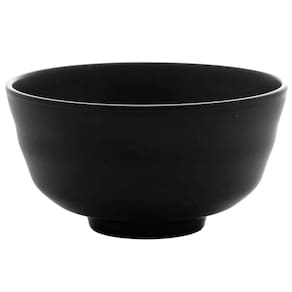 Kit 25 Potes Melamina para Restaurante Lyor Tóquio Preto 450