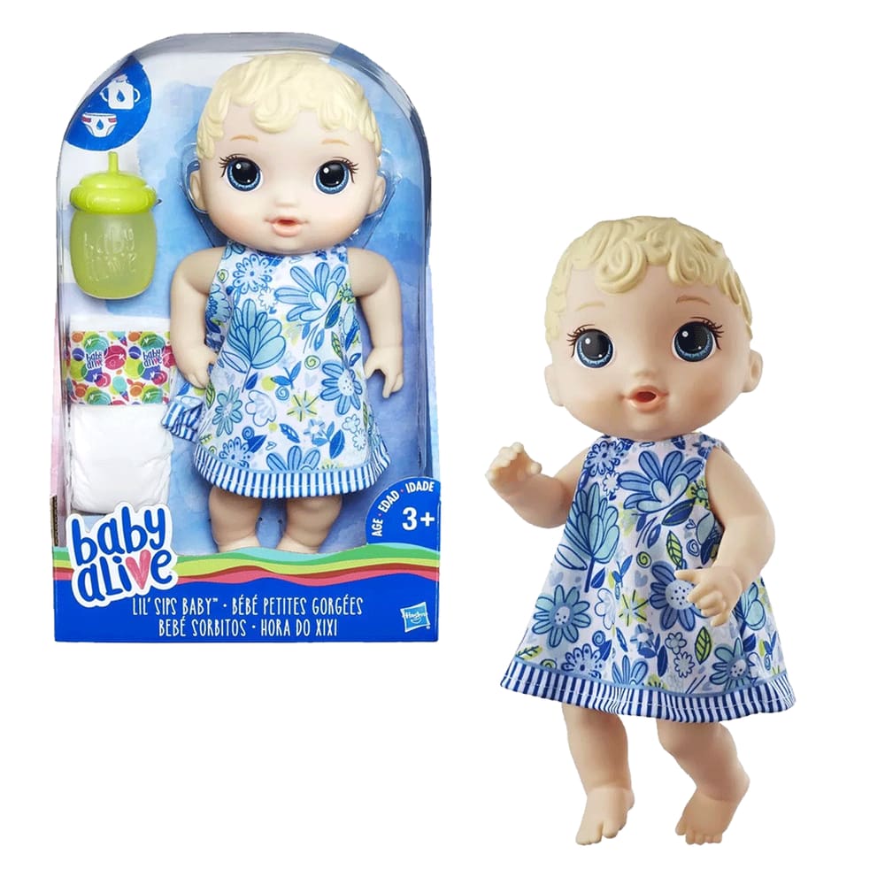 Boneca Baby Alive Hora Do Xixi Loira Hasbro