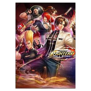 Quadro A3 em MDF The King of Fighters All Star