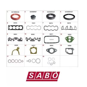 Junta Motor Completo Doblo Idea Palio Punto Stilo Cobalt Corsa Meriva Spin 1.8 80268