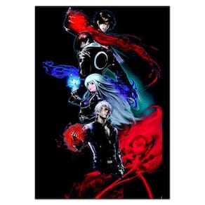 Quadro A3 em MDF SNK Personagens