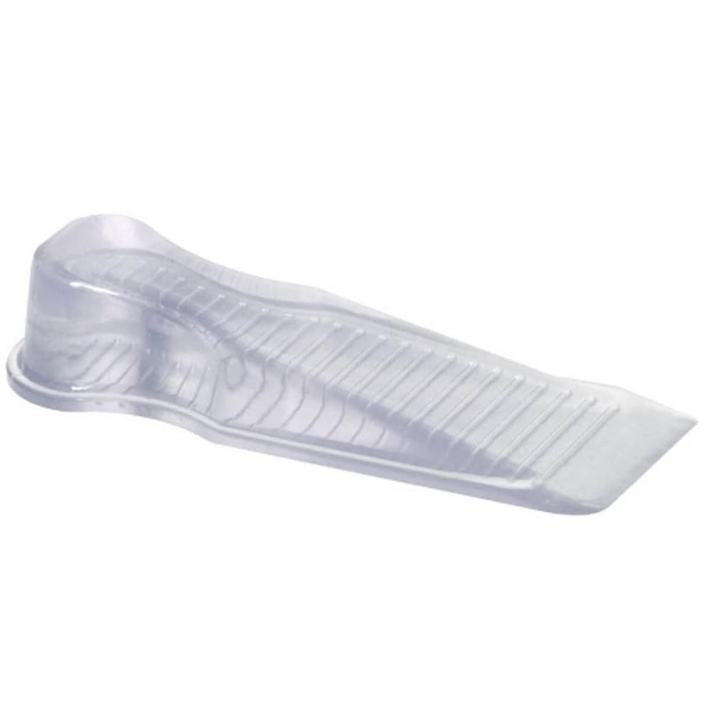 Aparador Trava Cunha de Porta Calço Transparente PVC Chão 11