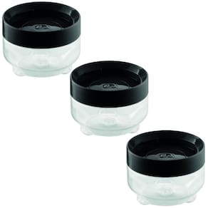Kit 3 Porta Mantimentos UZ Empilhável 300ml Organizador com