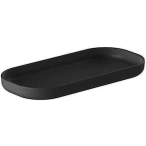 Bandeja para Bancada de Banheiro Dual Ou Preta 16x8cm Suport
