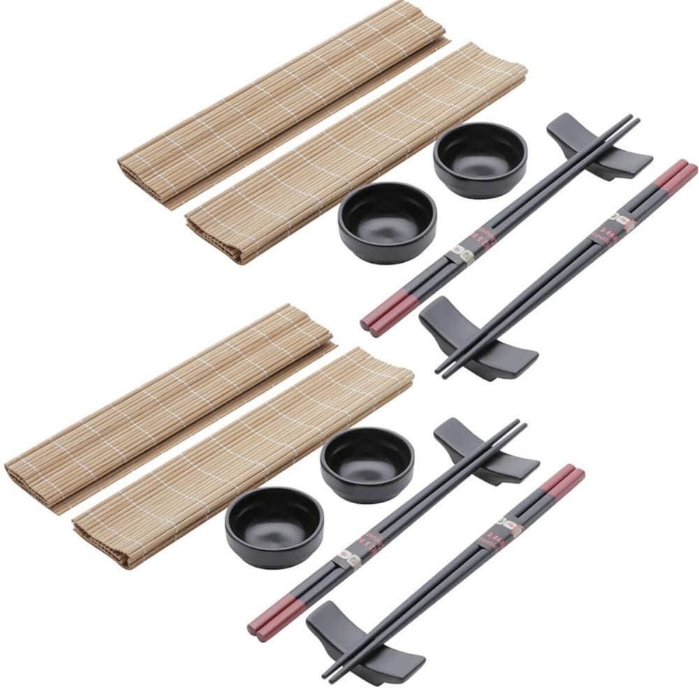 Conjunto para Sushi 4 Pessoas Lyor Esteira Molheira Suporte