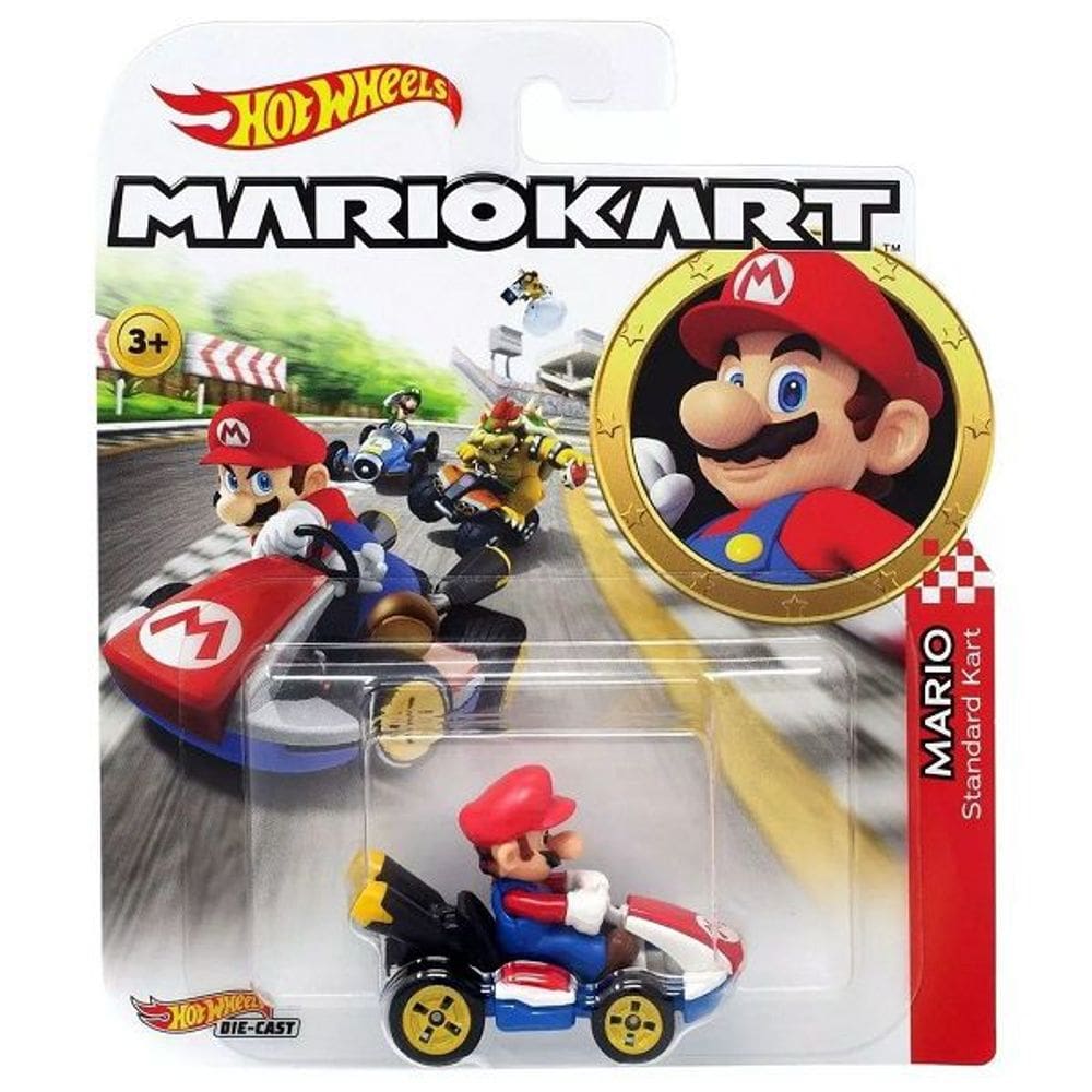 Hot Wheels Mario KART Mario Mattel GBG25