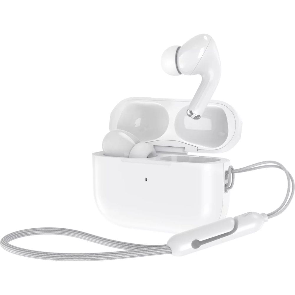 Fone De Ouvido Sem Fios Danx Df52 Mymusic Pro Graves Potentes - Branco