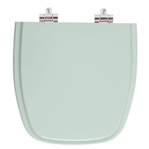 Assento Sanitario Poliester Com Amortecedor Versato Agua Marinha (verde Agua) Para Vaso Celite