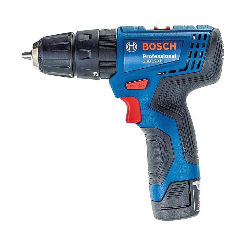 Parafusadeira Furadeira Bosch GSB 120-LI, 12V Com 1 Bateria