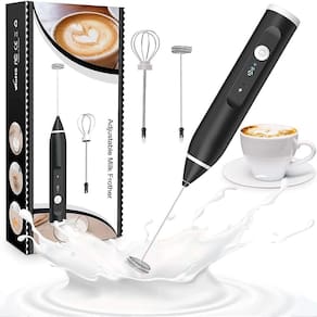 Mini Mixer 2 Em 1 Misturador Bebida Café Espumadora Leite