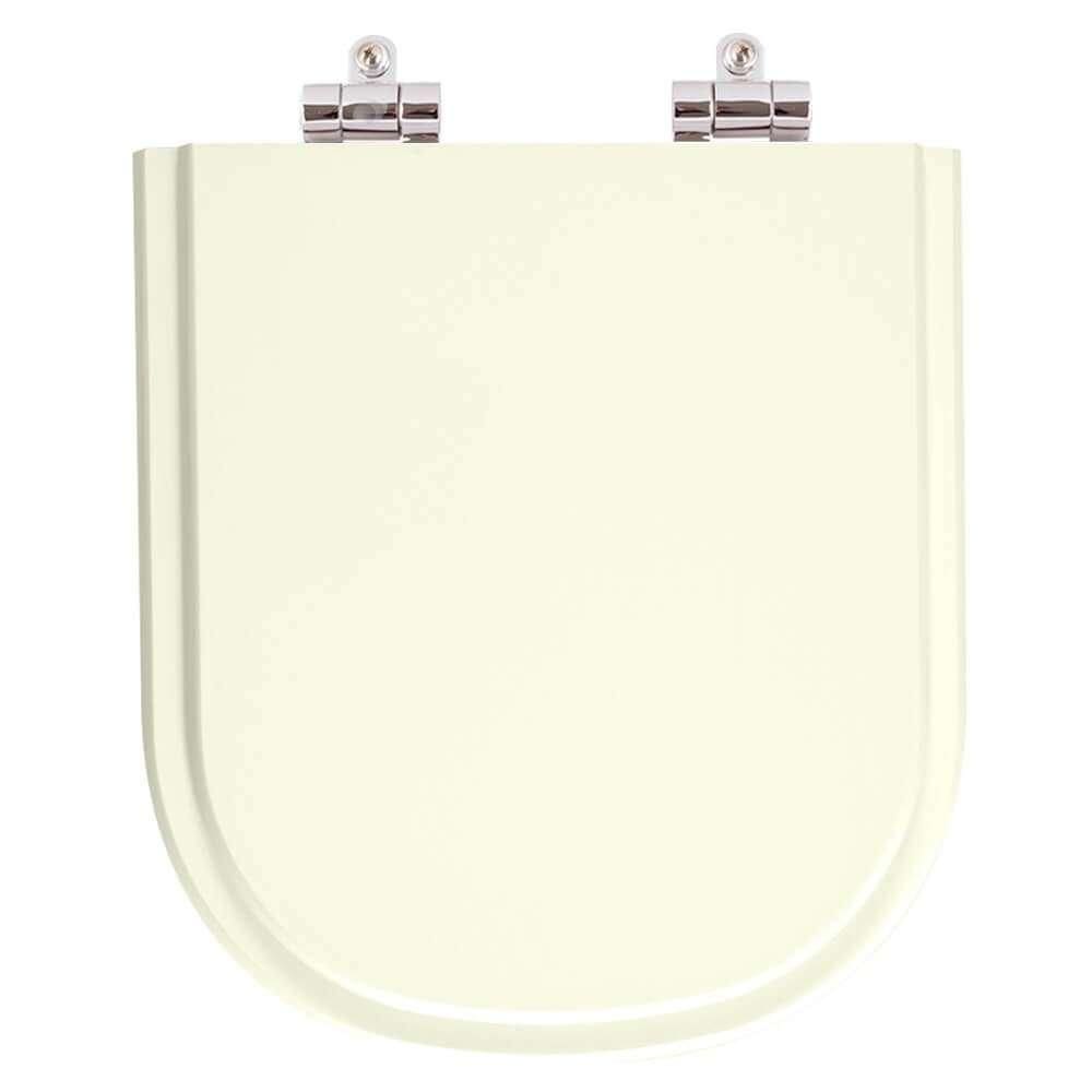 Assento Sanitário Poliester Soft Close Etna Palha (Bege Claro) para vaso Icasa