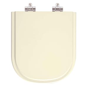 Assento Sanitario Poliester Com Amortecedor Vogue Plus Creme Para Vaso Deca