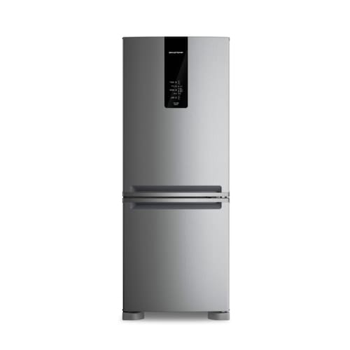 imagem-Geladeira Brastemp Frost Free 2 Portas 447L BRE57FK Inox - 220V