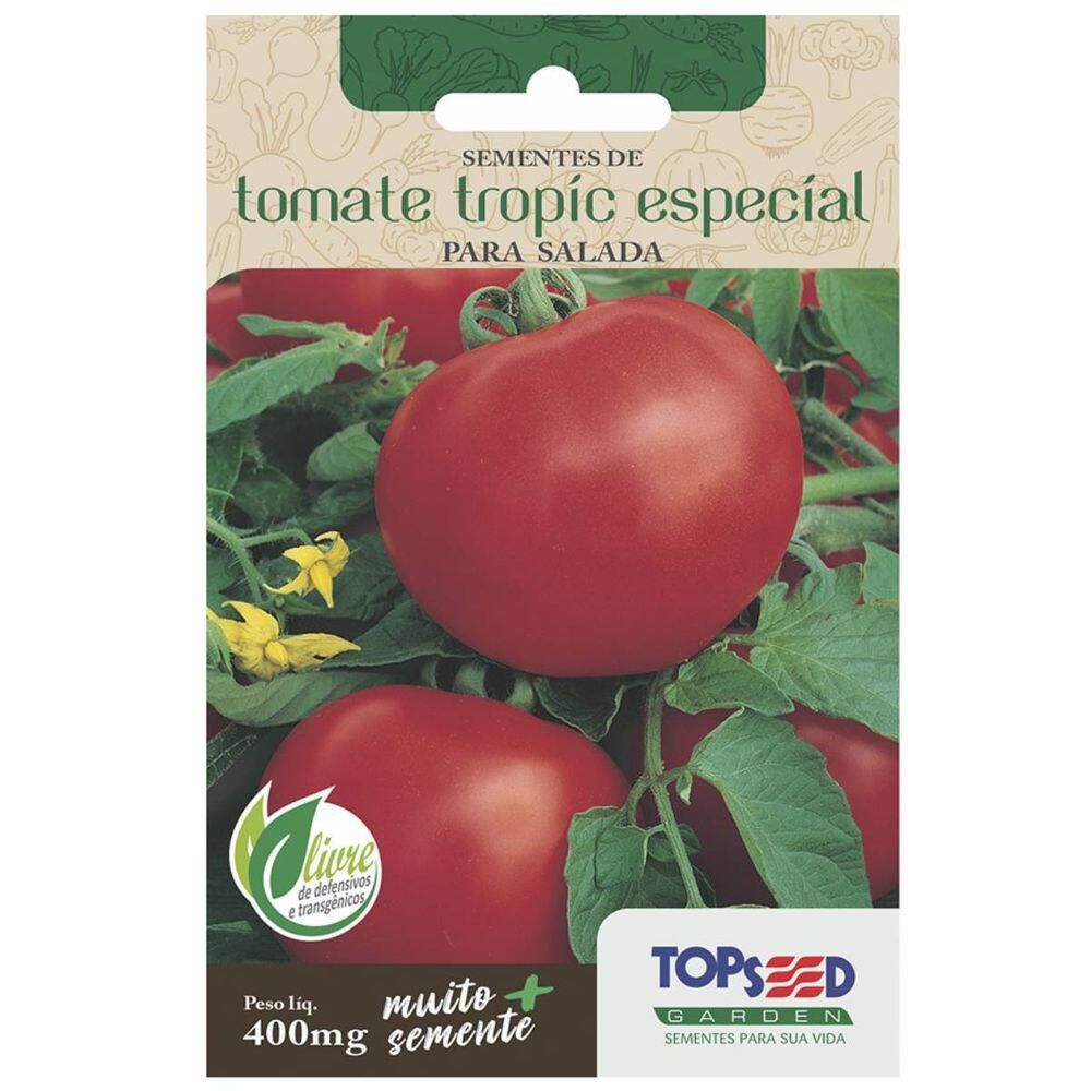 Sementes de Tomate Tropic Especial para Salada TOPSEED