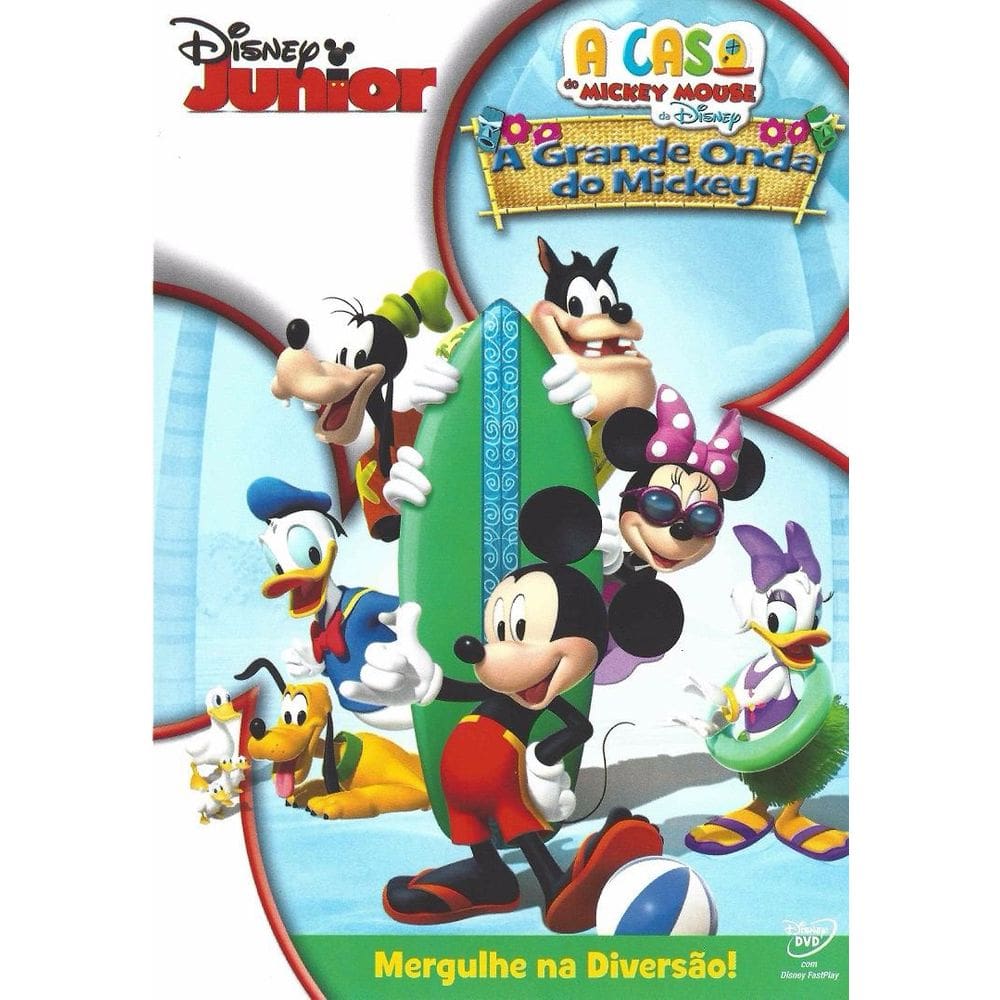 DVD A Casa do Mickey Mouse A Grande Onda do Mickey