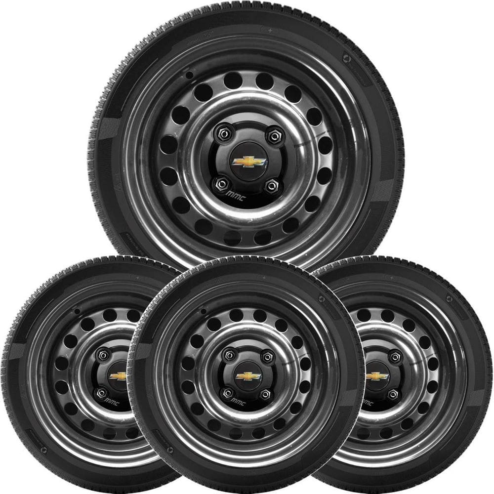 4Un Calota Centro Roda Corsa Celta Montana Black Piano