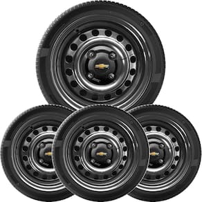 4Un Calota Centro Roda Corsa Celta Montana Black Piano