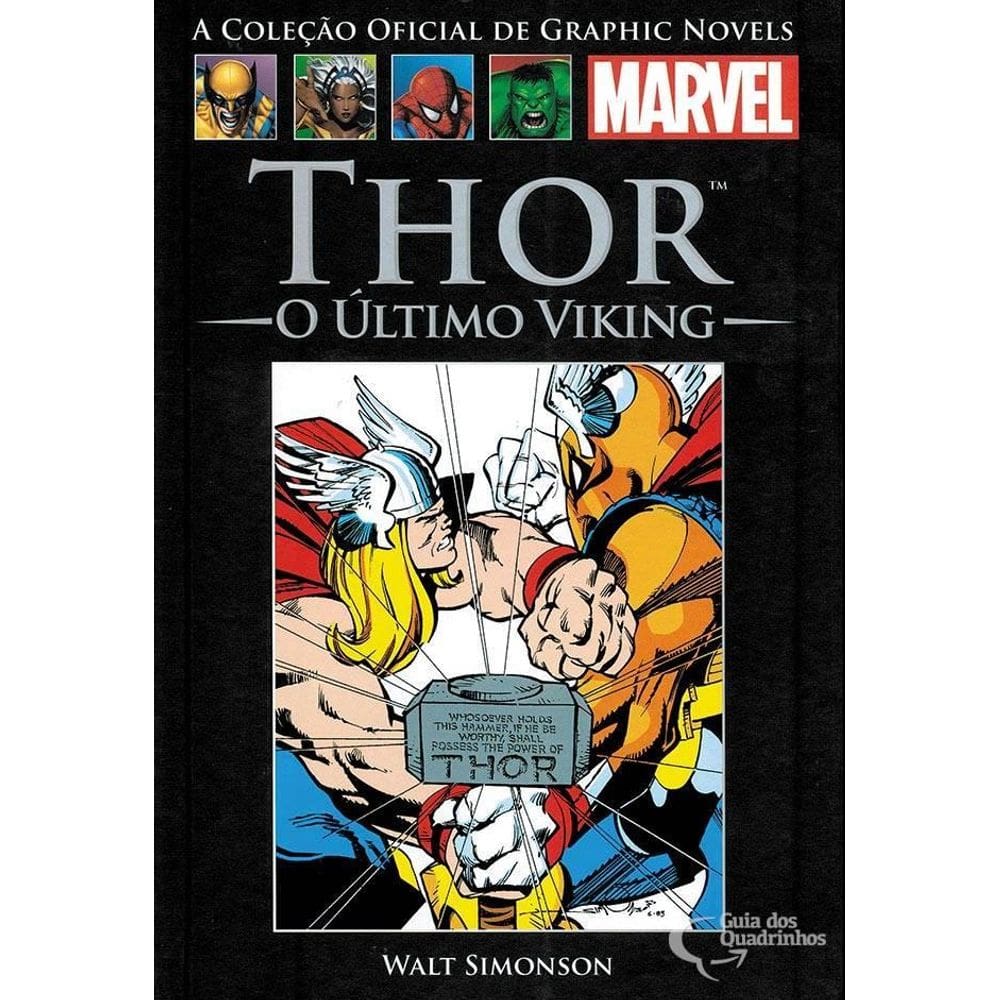 Graphic Novels Marvel n 5 - Thor Ultimo Viking | Capa Dura | 178 Páginas