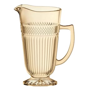 Jarra Com Pé Em Vidro Palace Âmbar 1,2L L`Hermitage