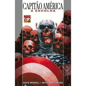 Livro Marvel Collection. Capitão America. A Escolha