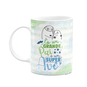 Caneca Flork Avós - És um grande pai e um super avô