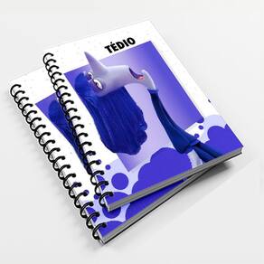 Caderno Universitário 10 Mat Pers. Divertidamente 2 Tédio