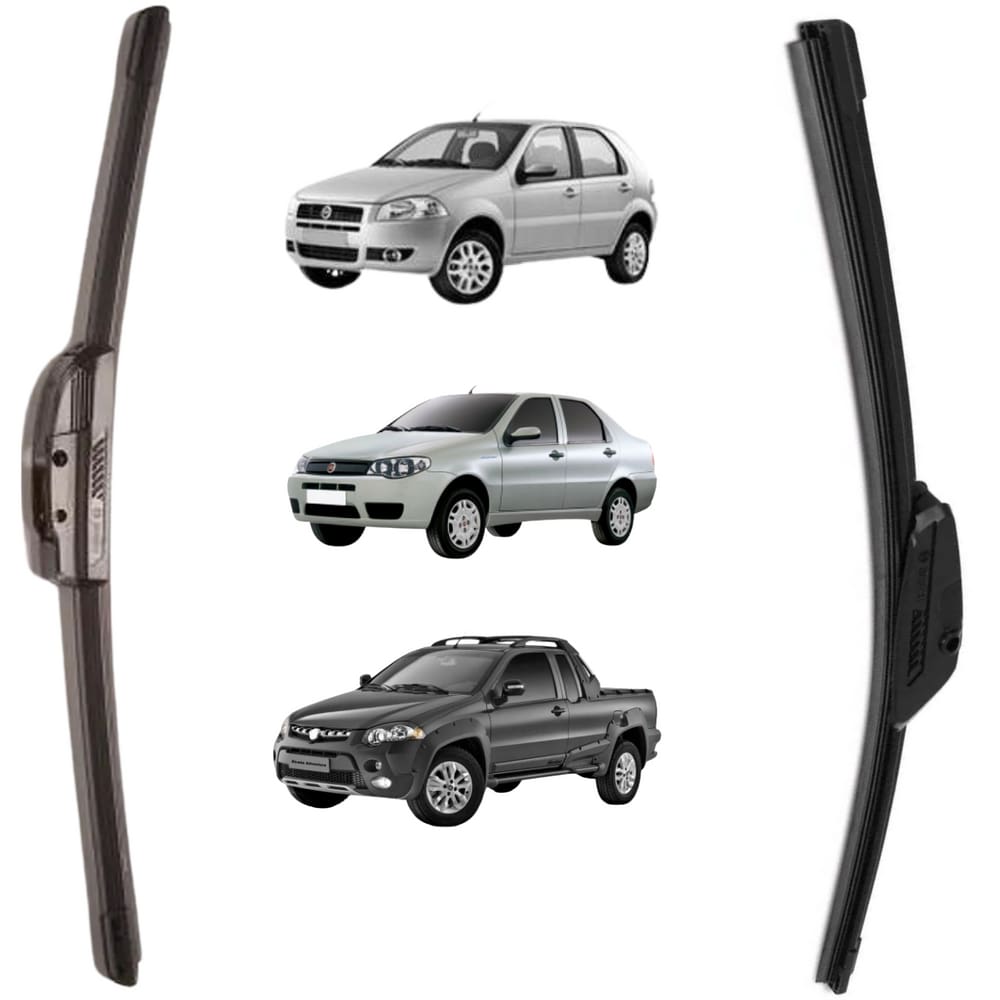 Palheta Aerofit Bosch Esquerda + Direita Fiat Strada Adventure 1998 A 2024