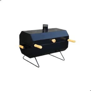 Churrasqueira Bafo De Bancada Média Vulkania Grill Preto