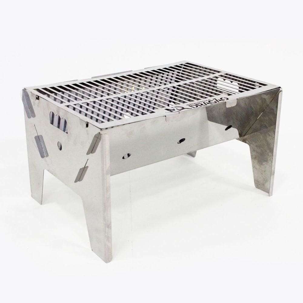 Churrasqueira Em Inox Desmontável Inox